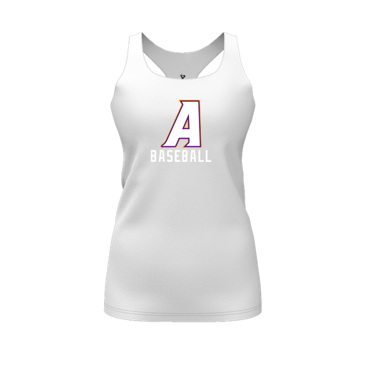 [FT0TRBWH-FYS-LOGO2] Decker Racerback Tank Top (Female Youth S, White, Logo 2)