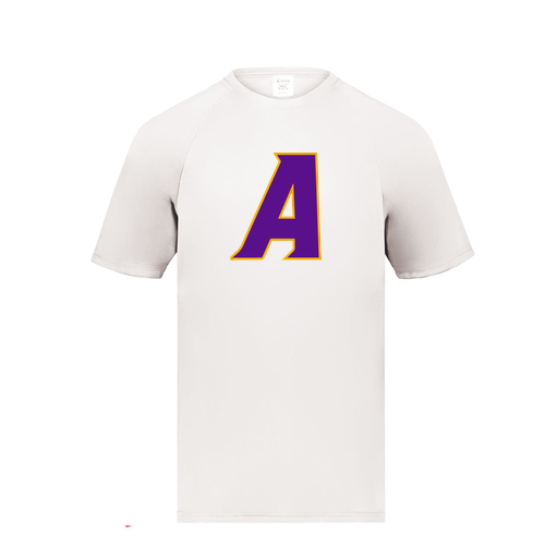 [2790.005.S-LOGO1] Men's Smooth Sport T-Shirt (Adult S, White, Logo 1)