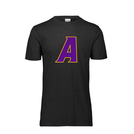 [FTSCUBBK-AS-LOGO1] Decker Men's Tri-Blend T-Shirt - Short Sleeve (Adult S, Black, Logo 1)