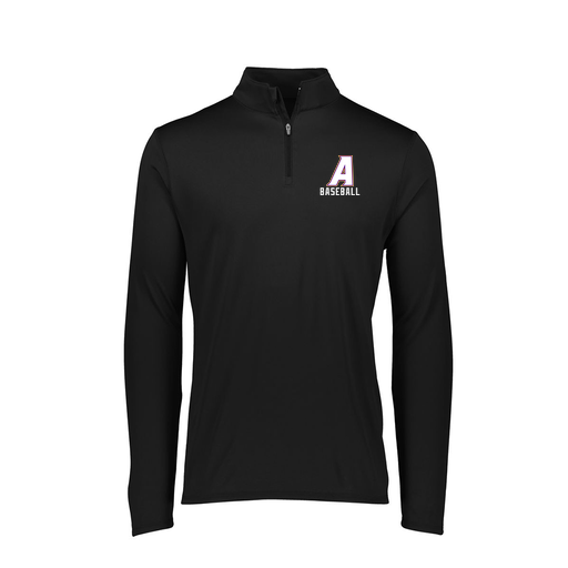 [2787.080.XS-LOGO2] Ladies Dri Fit 1/4 Zip Shirt (Female Adult XS, Black, Logo 2)