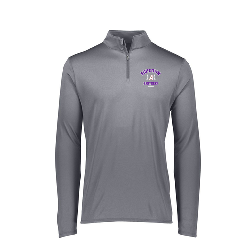 [FTLQFLGY-FAXS-LOGO3] Decker Women's Flex-Lite 1/4 Zip Shirt (Female Adult XS, Gray, Logo 3)