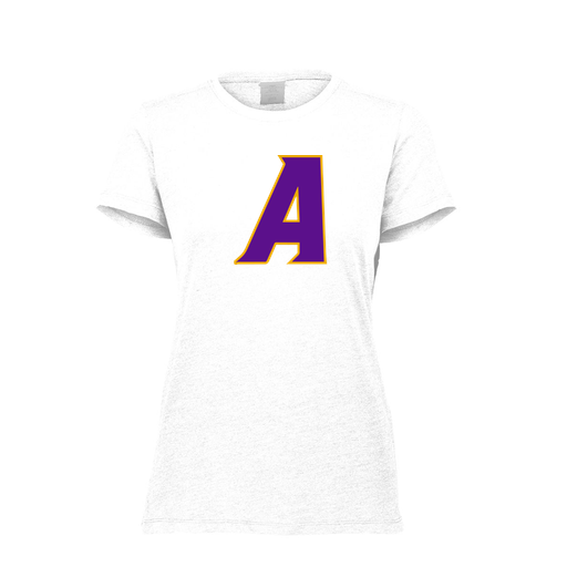 [FTSCUBWH-FAXS-LOGO1] Decker Women's Tri-Blend T-Shirt - Short Sleeve (Female Adult XS, White, Logo 1)