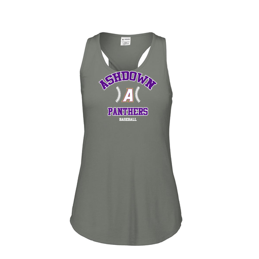 [3078.013.S-LOGO3] Ladies Tri Blend Tank Top (Female Adult S, Gray, Logo 3)