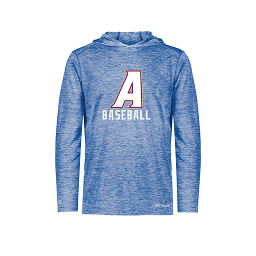 [FOLHCGRY-AS-LOGO2] Decker Men's Charge Hoodie (Adult S, Royal, Logo 2)