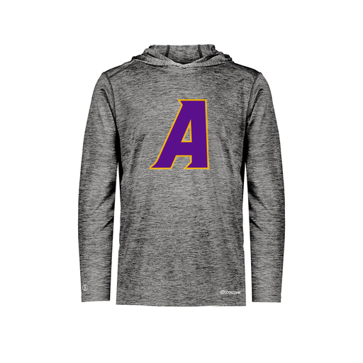 [FOLHCGBK-YS-LOGO1] Decker Youth Charge Hoodie (Youth S, Black, Logo 1)