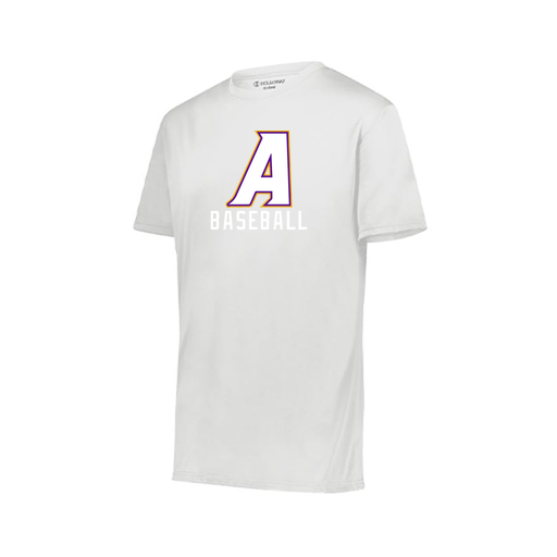 [222818.005.S-LOGO2] Men's Movement Dri Fit Shirt (Adult S, White, Logo 2)