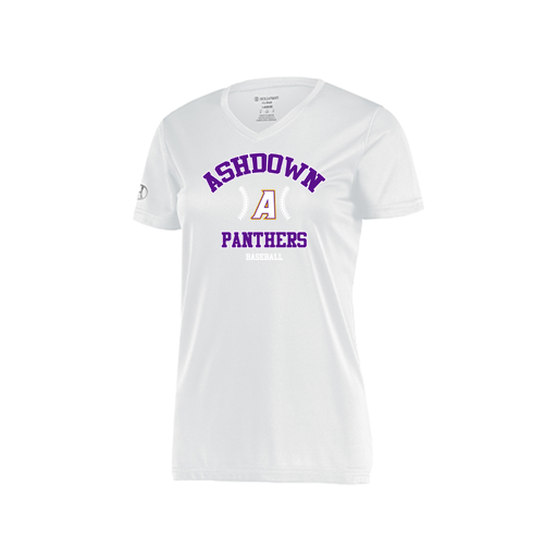 [222820.005.S-LOGO3] Ladies Movement Dri Fit Shirt (Female Adult S, White, Logo 3)