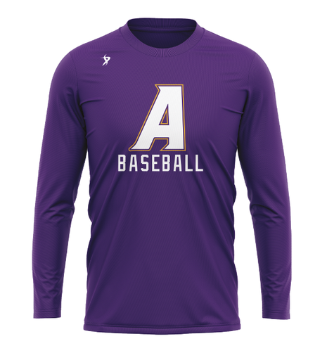 Ashdown High School - LS Purple Crew Neck